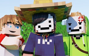 TOMMYINNIT迎接墨西哥Dream！！！ -最有趣的Minecraft片刻动画