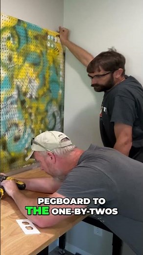 Pegboard Installation - Smart Hacks for Outlet Boxes #diypegboard #Smarthomehacks #diyhacks