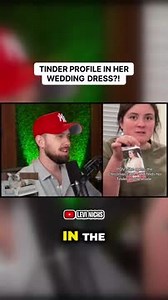 Can you relate? #WeddingDressFail #TinderProfile #DatingDrama #OnlineDating #Shocked | Levi Nichs