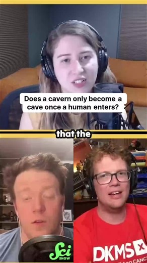 Mind. Blown. 🤯 This clip dives headfirst into the very definition of a cavern vs. a cave, suggesting that perhaps an underground void only earns the name 'cave' the moment a curious human shines a light on it! What was it called *before* we got there? A place existing outside of human language—chilling stuff! This guest absolutely nails the existential dread of geology nomenclature. #Linguistics #CaveVsCavern #Philosophy #MindBlown #DeepThoughts
