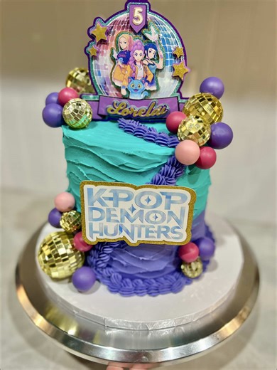 Heartfelt K-Pop Cake for My Daughter's 5th Birthday