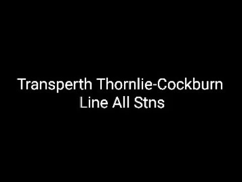 Transperth Thornlie-Cockburn Line All Stns