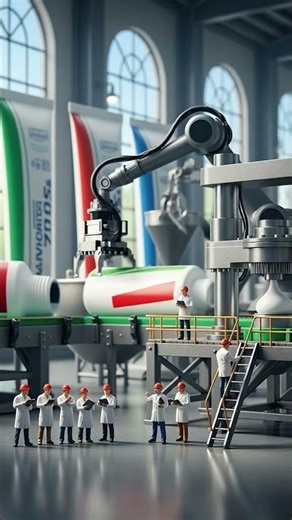 Labeling Huge Toothpaste Tubes!