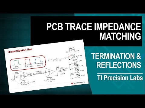 PCB trace impedance matching