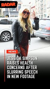 #Jessica Simpson has fueled major health concerns after posting a video of herself 'slurring' speech on her Instagram page, as fans fear she may be drinking again. Link below for details. (📸: INSTAGRAM) https://radaronline.com/p/watch-jessica-simpson-health-fears-slurring-speech/ | Radar Online