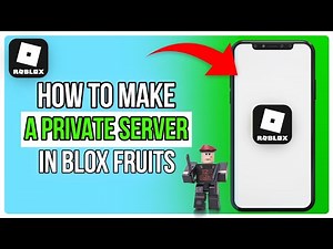 How To Make a Private Server In Blox Fruits For PC And Mobile | Private Server Roblox Blox Fruits