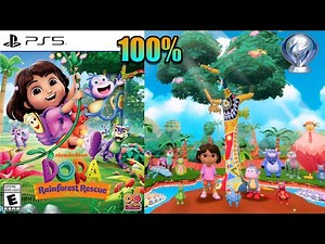 Dora: Rainforest Rescue [44] 100% PS5 Longplay