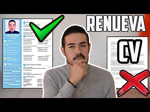 RENUEVA TU CV EN 5 MINUTOS I PLANTILLAS GRATIS PARA TU CV I COMO HACER UN BUEN CURRICULUM EN WORD
