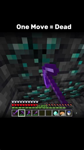 One Move = Dead #minecraft #gaming #viral #trending #shorts