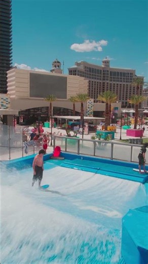Vegas Flowboarding Session at Planet Hollywood Surf Machine 🔥