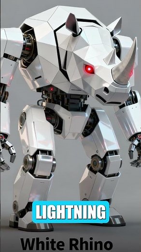 "Meet White Rhino – the fastest four-legged robot ever