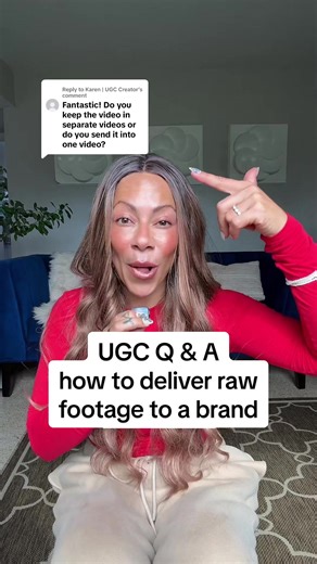 Replying to @Karen | UGC Creator this is how I deliver UGC content to brands who request raw footage in their delivery! I like to use WeTransfer to share my files! Drop all of your UGC questions in the comments I’m answering them for you! #ugcforbeginners #ugctips #ugccontent #ugccreatorjourney