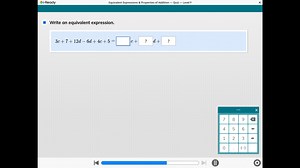 i-ReadyEquivalent Expressions \& Properties of Addition — Quiz... | Filo