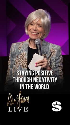 Watch the full video here on Facebook or on my YouTube channel! How To Keep Your Chin Up in Challenging Times Need a way to stay positive when the world feels crazy? Here’s the trick I learned long ago… #advice #drlaura | Dr Laura