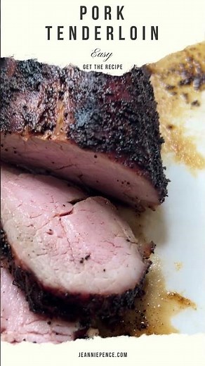 Delicious dry rub for pork tenderloin cooked on the grill