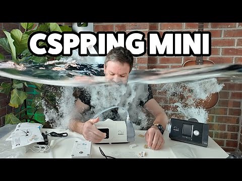 NEW! CSpring MINI: Portable CPAP Water Replenishment System - Ultimate Setup Guide