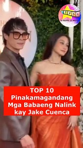 231K views · 952 reactions | TOP 10 Pinakamagandang Mga Babaeng Nalink kay Jake Cuenca | The Philippines Showbiz List | Facebook