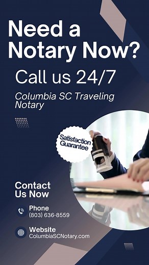#24HourNotary #SCNotary #columbiasc #colacity #lexingtonsc | Columbia SC Traveling Notary