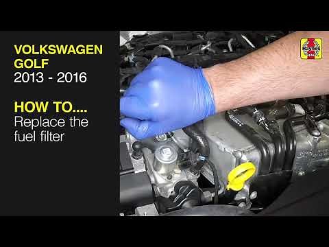 Volkswagen Golf (2013 - 2016) - Replace the fuel filter