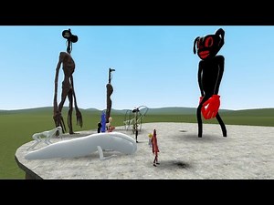 CARTOON DOG VS TREVOR HENDERSON CREATURES!! Garry's Mod