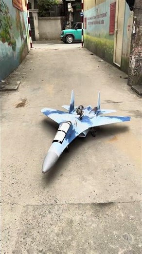 Su30 máy nổ 35cc #rcplane #maybaydieukhien #diy #shorts