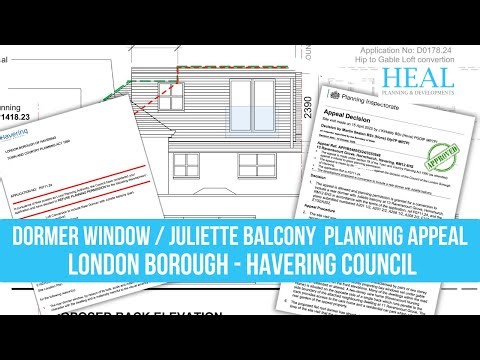 Dormer Window Juliette balcony Planning Appeal Success – Havering Council Refusal Overturned