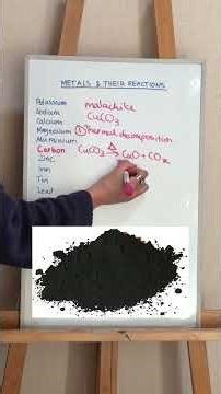 GCSE chemistry how to extract copper edexcel, aqa, ocr, gatewat, igcse, science, wjec