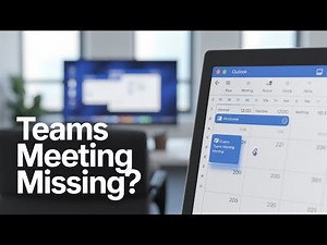 How To Fix Microsoft Teams Meeting Not Showing In Outlook (2026 Update)