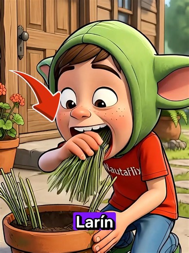 ¿Larín Junior se volvió LOCO? 😨 ¡Lo que come NO es pasto! 🍫 #humor #alfredolarin #animefyp #viraltiktoks #larinjunior