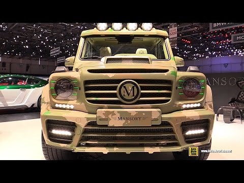 2015 Mercedes-Benz G-Class G65 AMG - Mansory Sahara Edition - Walkaround-2015 Geneva Motor Show