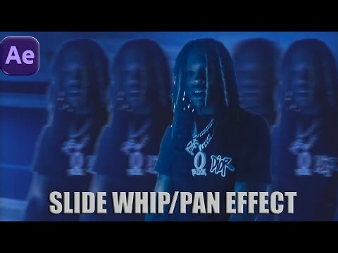 HOW TO MAKE SLIDE/WHIP PAN EFFECT IN AFTER EFFECTS 2025