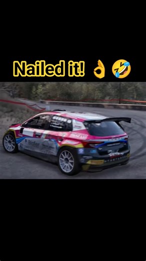 Nailed the hairpin turn in Assetto Corsa Rally! #shorts