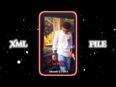 Krisha Ka Gana Sunega Xml File🌪😆 || New Insta Trending Video Xml File🤯📥 || Xml Preset By‪@Akash_xx_00‬
