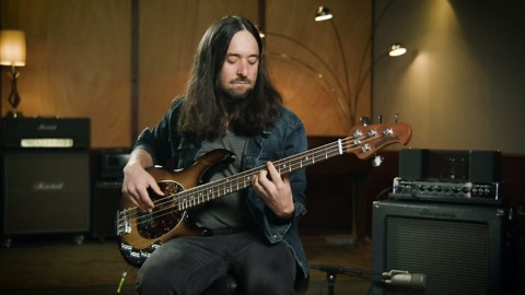 Ernie Ball Medium Scale Regular Slinky Nickel Wound Bass Guitar Strings, 45-105 Gauge (P02856)