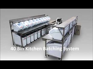 KITCHEN BATCHING SYSTEM