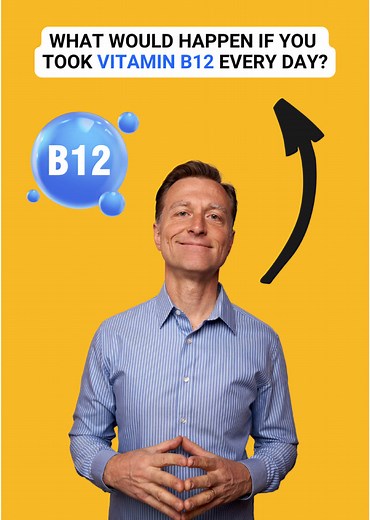 Are you deficient in vitamin B12? #drericberg #vitaminb12 #vitamins #healthtips