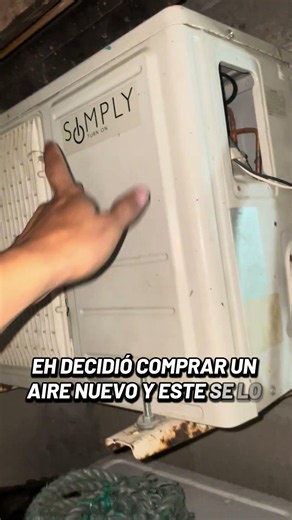 Instalación de aire acondicionado Mabe 12mil btu.