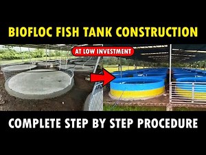 How to make BIOFLOC TANK in LOW COST | Biofloc Tank Setup | Biofloc Fish / Prawn Farming