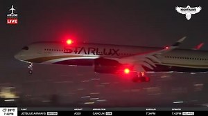 724K views · 10K reactions | Heavy arrivals on runway 24L at LAX during the nighttime is an exciting aviation display. Witness the dynamic scenes after dark! #airlinevideoslive #airlinevideos #aviation #aviationgeek #aviationdaily #aviationlovers | AIRLINE VIDEOS | Facebook