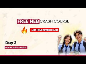 NEB Crash Course | Day 2 | Mathematics - Calculus