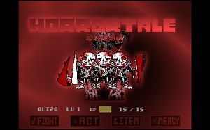 【动画】Horrortale Horrorsans战!（第一回合）个人目前最高技术力！！！