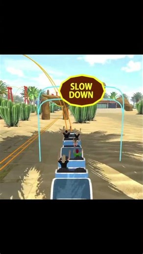 Roller Coaster Game #shortfeed #reels #shortsfeed #vairalvideo #shortvideo #ytshorts