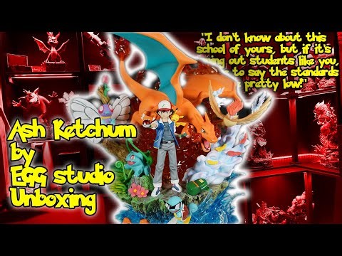 Pokemon Ash Ketchum 1/6 Scale Statue by Egg Studio | Unboxing
