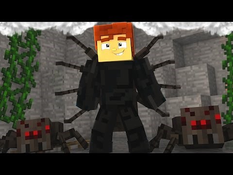 Minecraft MORE SPIDER MOD / TONS OF NEW SPIDERS !! Minecraft