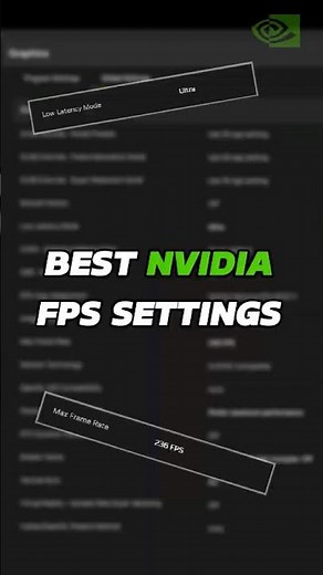 Best NVIDIA Settings for MAX FPS ⚡ (Do This)