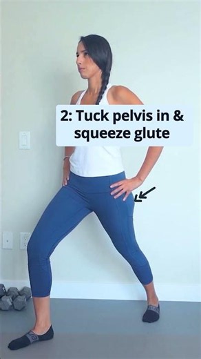 Standing TFL (Tensor Fascia Latae) Stretch to Relieve Hip Pain