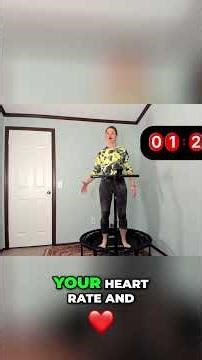 2 Minute Health Bounce Start Here! Fun & Easy Rebounding #bounceforward #lowimpactworkout