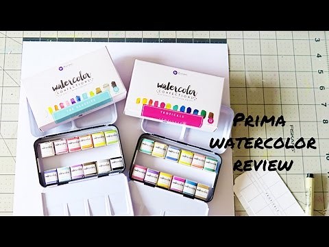Prima Watercolor Confections Review- The Classics & Tropicals