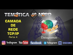 CAMADA DE REDE – MODELO TCP/IP – DATAGRAMAS – PARTE 4/16