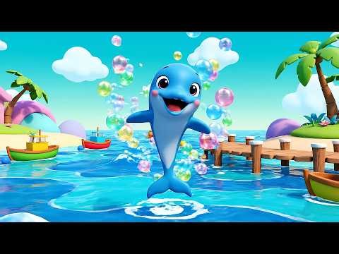 Dancing Dolphin Goes Flip Flip Flap | Fun Ocean Animals & Underwater Kids Song